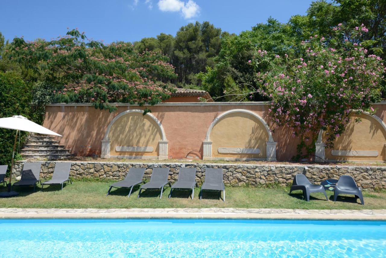 Hotel Le Pool House - Private Jacuzzi - Mas Des Sous Bois Ventabren Exterior foto